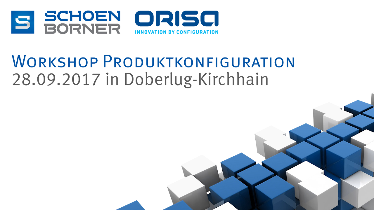 Workshop Produktkonfiguration